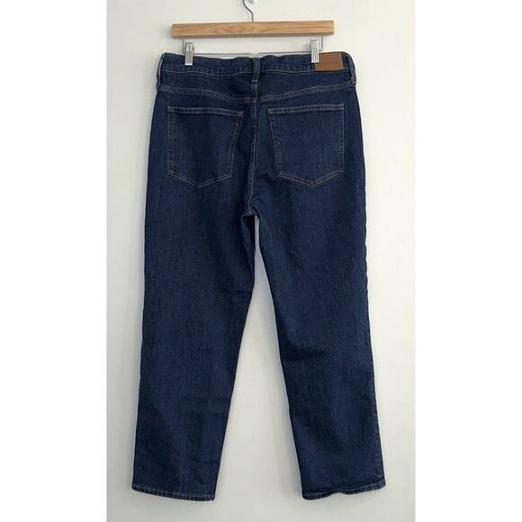 J. CREW High-Rise '90s Classic Straight-Fit Jean in Rinse Wash - Picture 6 of 11